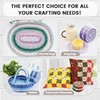 Craftido-18 Options-100% Cotton Jelly Roll Fabric Precut Strips for Quilting,