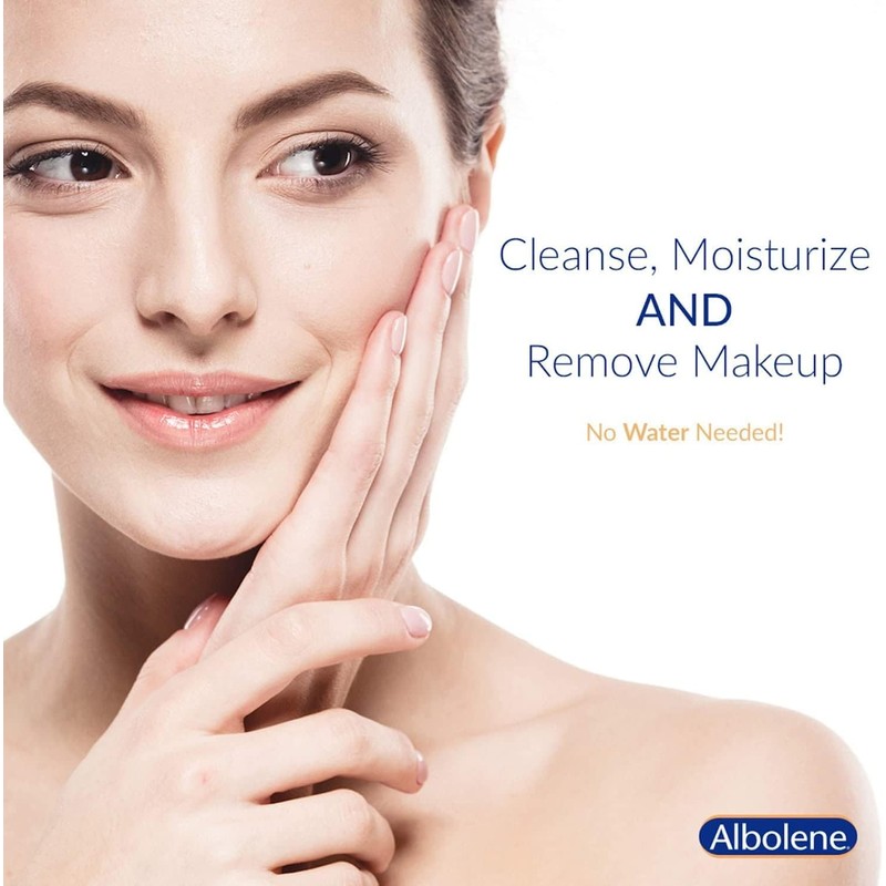 Albolene Moisturizing Cleanser Fragrance Free 12 oz (Pack of 8)