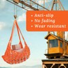 Safety Lifting Belt, Flat Nylon Sling Net, Heavy-Duty Cargo Lifting
