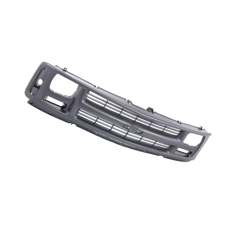 LOSTAR Front Upper Bumper Cover Grille & Skid Plate Primed