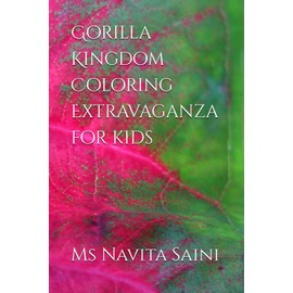 Gorilla Kingdom Coloring Extravaganza for kids