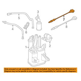Volkswagen OEM Oxygen Sensor fits Jetta Beetle,Passat with 1.8 Engine 2014-2018, Upstream O2