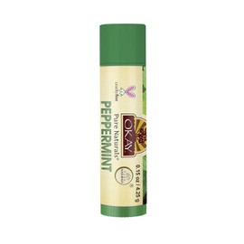OKAY- PEPPERMINT ORGANIC FLAVORED LIP BALM 0.15oz/5.g