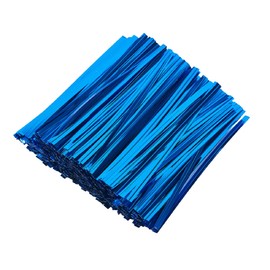 800 PCS 5" Blue Metallic Twist Ties for Bakery Ties,Candy Bags,Coffee Bags, Goodie Bags Ties