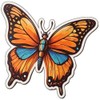 3PC 3'' Butterfly Sticker Vinyl Stickers, Laptop Decal, Water Bottle