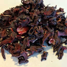100% ORGANIC Premium Dried Cut Hibiscus Flowers Tea, Jaimaica Tea (5 lb - 80 oz)