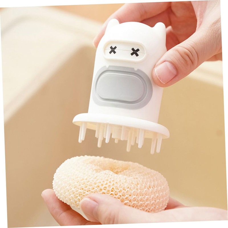 ABOOFAN Kitchen Dish Cleaning Brush Pot Scrubber Flexible Material Dishware
