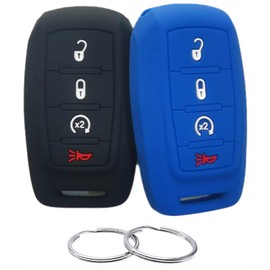 REPROTECTING Silicone Rubber Key Fob Cover Compatible with 2019 2020 2021 2022 2023 2024 2025 Ram 1500 2500 3500