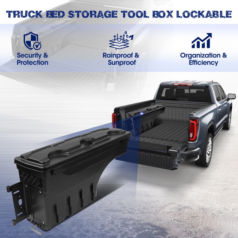 Orceed Truck Bed Storage Driver Side Truck Tool Box