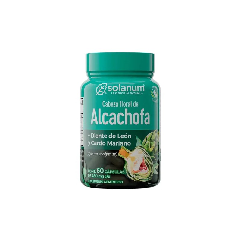 Solanum Alcachofa + Diente De León Y Cardio Mariano 60