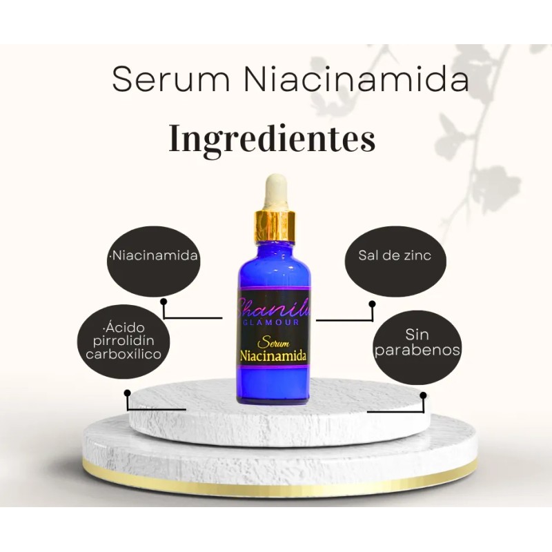 Sérum Facial Niacinamida - Control Grasa Mixta Día/noche