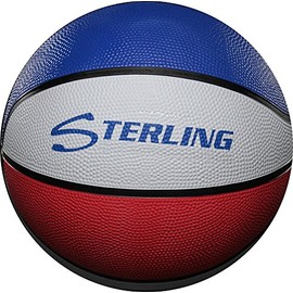 Sterling Red/White/Royal 28.5 Size 6 Rubber Basketball