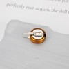 VGOL 4pcs 0.22F 5.5V Super Capacitor Pitch 5mm Button Capacitance