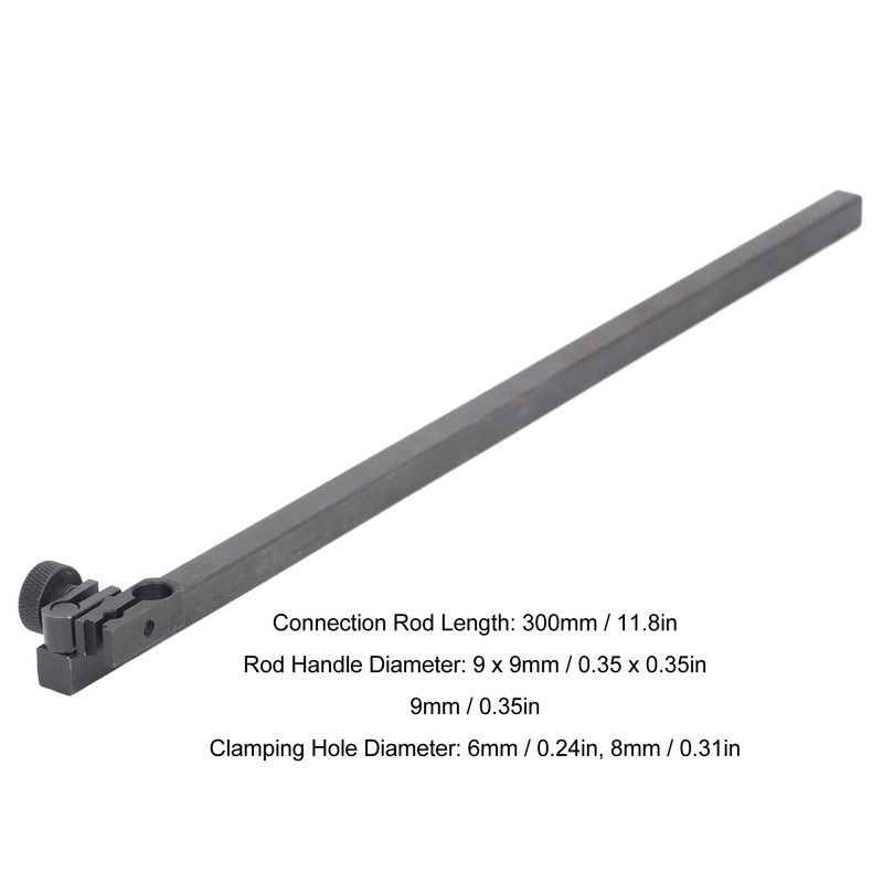 Rectangular Dial Indicator Swivel Clamp Height Gauge Holder Bar Test