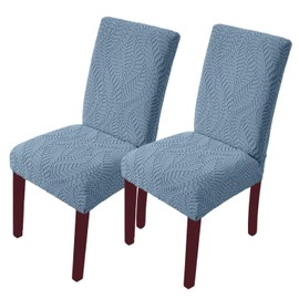 Chair Covers, Chair Covers, 2 Pieces, Elastic, Full Coverage, Stretch Dining Chair Covers, Soft, Plain, Chair Covers with Backrest, Removable, Washable, For Home, Celebrations, Weddings, Hotels