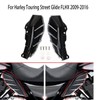 XFMT Black Mid Frame Air Deflector Trims for Harley Touring