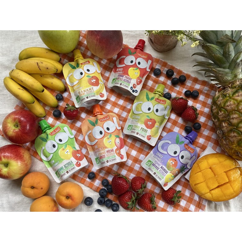 Mitoku Vitabio Organic Cool Fruit Set of 6 Types, 3.2