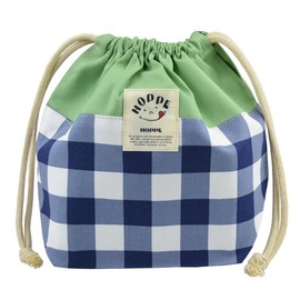 Drawstring Medium Navy Check Drawstring Bag School Prep Bag Kindergarten Stylish Lunch Bag Boys School School School Preparation Preparation Cup Bag Nursery School Entry Preparation Cup Bag Nursery