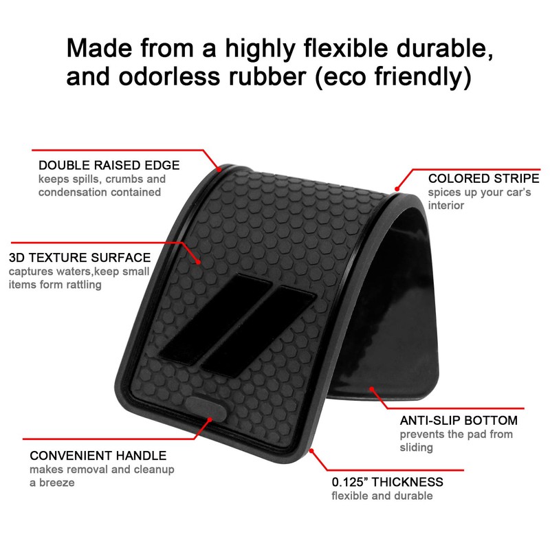 REMOCH Fits Dodge Charger Accessories 2015-2023, Cup Holder Insert Center