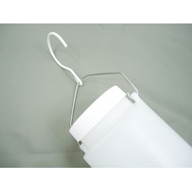 Gas Sub Tank, Hanging Type, Spare Tank, 33.8 fl oz (1 L) for Bike Maintenance, Reservoir Tank, Tap, Hose Included, Cab Adjustment Tool