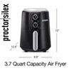 Proctor Silex 3.7 QT Air Fryer Oven with Temperature Control,