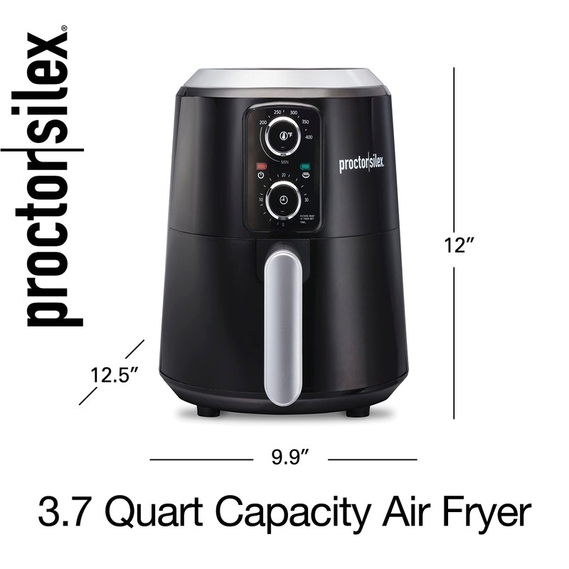 Proctor Silex 3.7 QT Air Fryer Oven with Temperature Control,