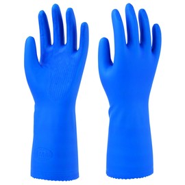 Towa Corporation Full Coat Gloves Vinistar Marine Medium Tsukite 777 M Blue