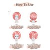 Vettres Double Layer Satin Bonnet for Sleeping with Detachable Eye