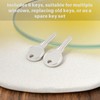 6Pcs UPVC Window Handle Key Compatible with Securistyle Window Handles