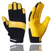 Leather Gardening Gloves Working for Women and Men Utility Dexterity