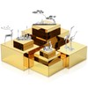 Geelin 8 Pack Acrylic Cube Risers Acrylic Boxes for Food