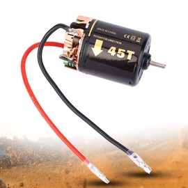 540 Brush Motor 35T 45T 55T Universal Motor Ferromagnetic Force RC Crawler Motor RC Motor Parts Low Heat Carbon Brush Configuration Mountain Bike Large Truck Drift Car (45T)