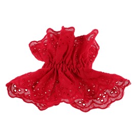 TOVINANNA Cute Large Lace Hair Bands Elastic Rope for Women Girls Ponytail Hairstyling