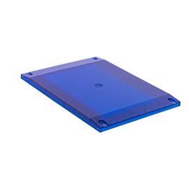 LAMPHUS SolarBlast Full-Size LED Light Bar Center Cover [Fits [Local Regulation Compliant] [Blue] for Emergency Law Enforcement Construction Vehicles