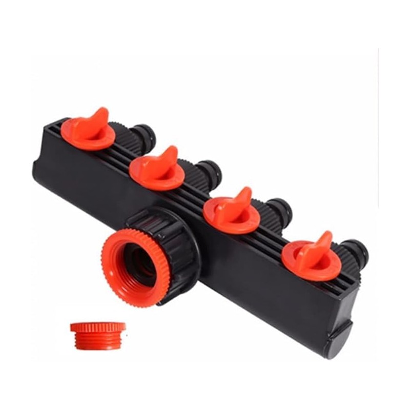 Suinga 4 Way Garden Tap Splitter 3/4" and 1" with