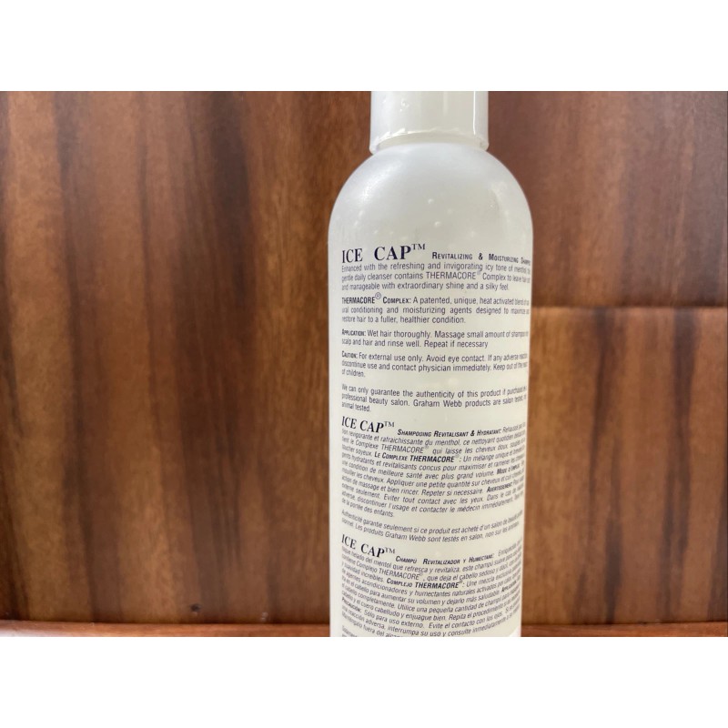 Graham Webb ICE CAP Revitalizing & Moisturizing Shampoo 8.5oz