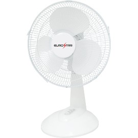 EUROSTAR FDF12W 12" Desktop Fan, White