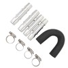 Engine Heater Core Bypass Kit 5/8in 3/4in Hose Fitting Aluminum