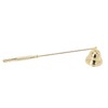 3pcs Candle Snuffer Golden Iron Plating Bell Shaped Long Handle