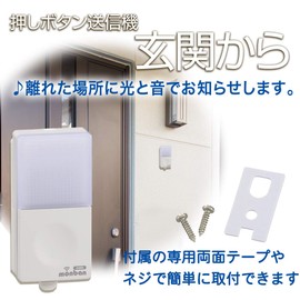 Ohm Electric Monban CUBE Push Button Transmitter OCH-RW-PUSH42 08-0542 OHM White