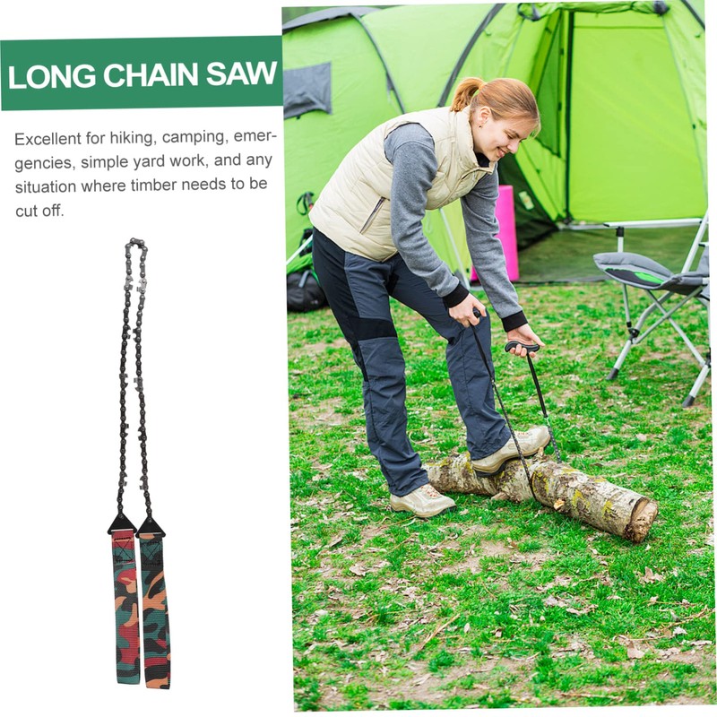NOLITOY Professional Braided Rope Chainsaw Tool Folding Hand Saw for