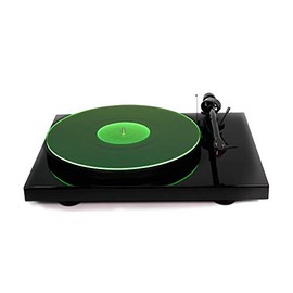 Acrylic Turntable Mat - GreenLit - LP Slipmat