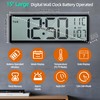Mee 2ou Digital Wall Clock Battery Operated, 15" Digital Clock