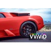 Red Satin Chrome Car Wrap Stretch Conform Cast Vinyl DIY