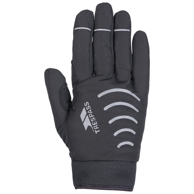 Trespass Crossover, Black, XL, Waterproof Gloves with Burling Adult Unisex,