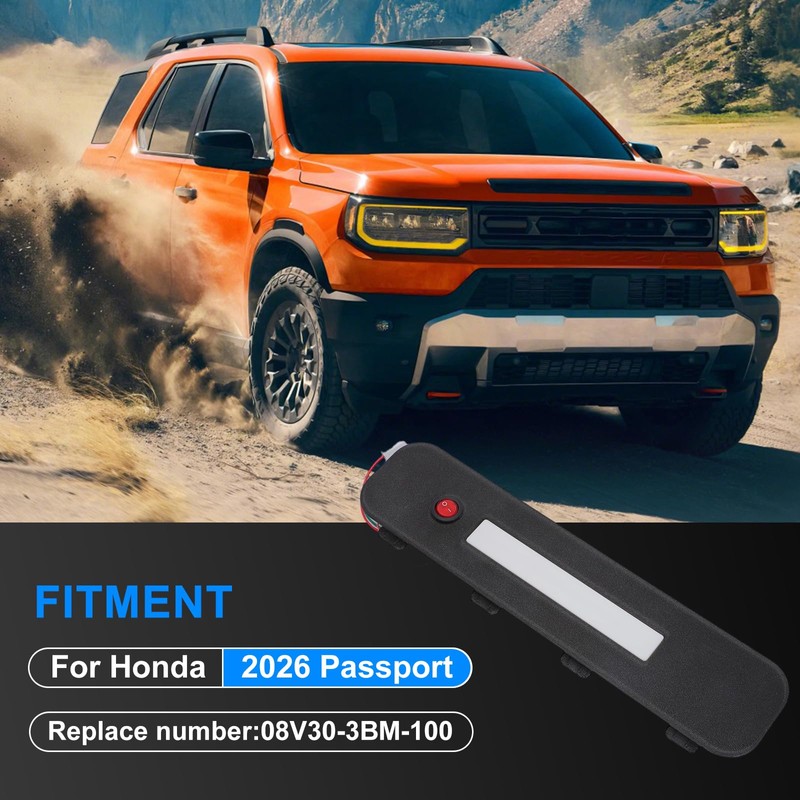 AUTOVIC Tailgate Cargo Light Assembly for 2026 Honda Passport