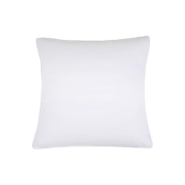 HomeRoots Set of Two Microfiber Down Alternative Medium Hypoallergenic European Size Bed Pillows