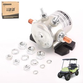 10L0L Golf Cart Solenoid 12V for 12V EZGO Marathon 1979-1994 & Cushman Gas OEM# 16542G1 16542-G1 889673 70-111224 3635820 | Golf Cart Replacement Golf Cart Accessories Marathon Golf cart Parts