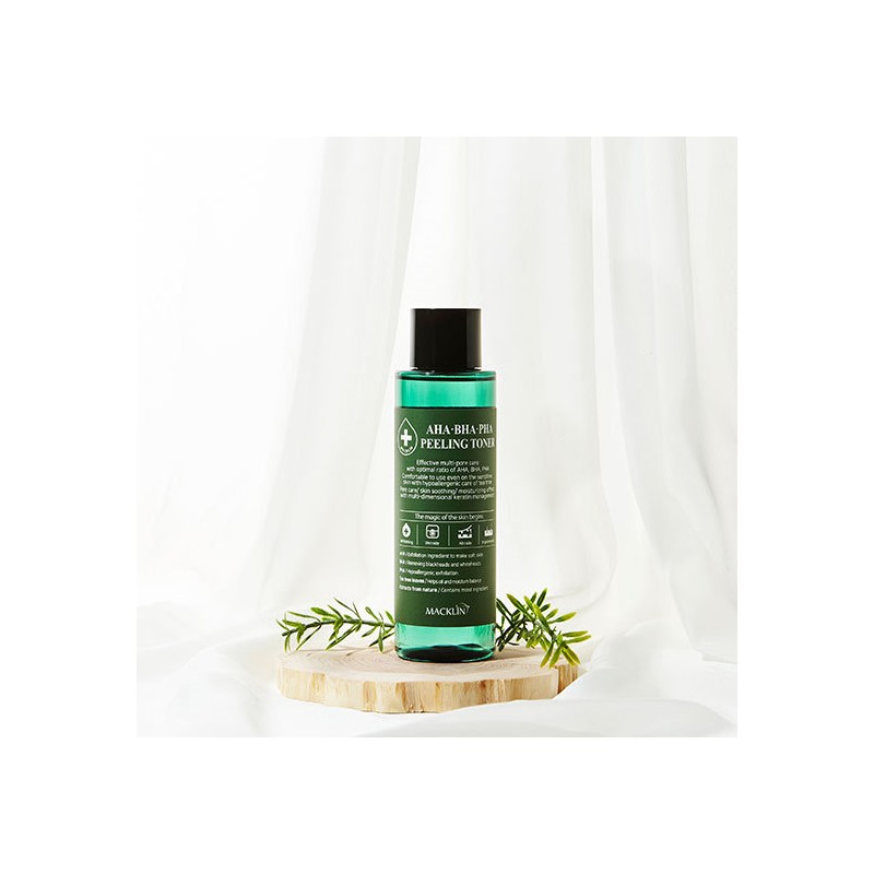McClean Cosmetics AHA BHA PHA Peeling Toner 150ml / 아하바하파하