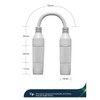 VIVOCH, 2 Pcs Waterproof Couplers IP67 Waterproof RJ45 Coupler Connectors